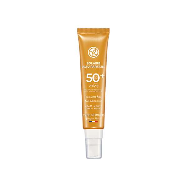 Солнцезащитный Антивозрастной Крем для Лица SPF 50+ от YVES ROCHER