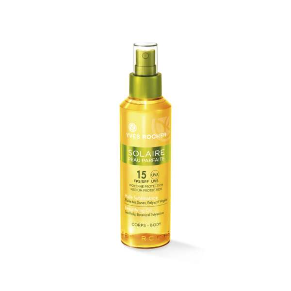 

Солнцезащитное Атласное Масло для Тела SPF 15