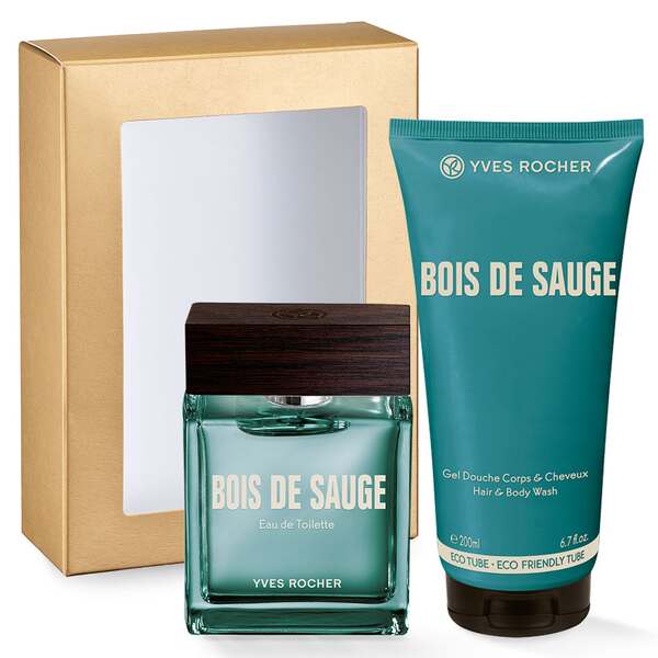 Набор «Bois de Sauge» в коробке от YVES ROCHER