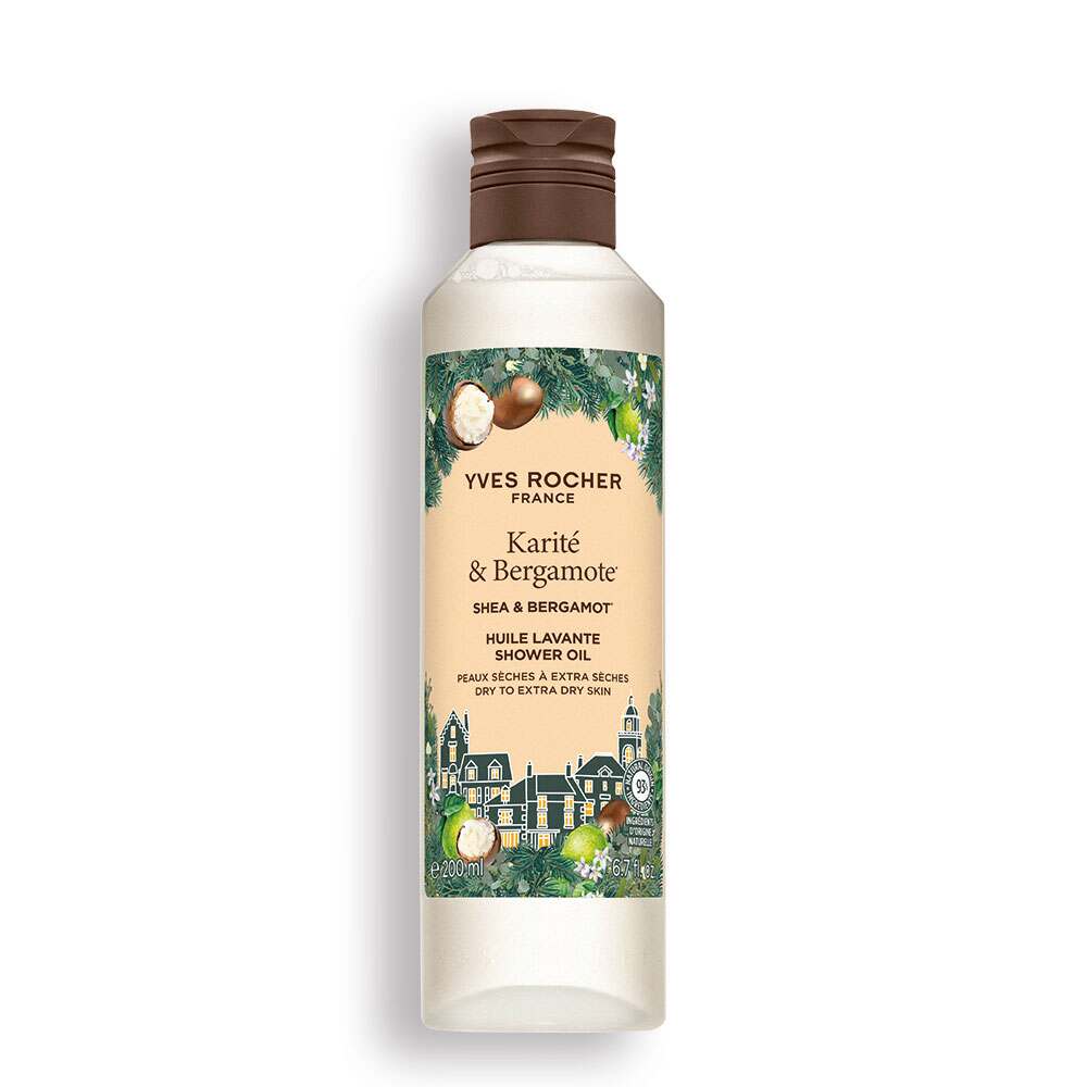 

Масло для Душа «Карите и Бергамот» - Для сухой и очень сухой кожи, лимитированная коллекция, 200 мл