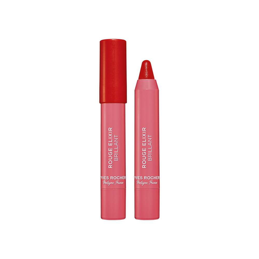 

Сияющая Помада-Карандаш для Губ ROUGE ELIXIR – 07. Красная Камелия Красный