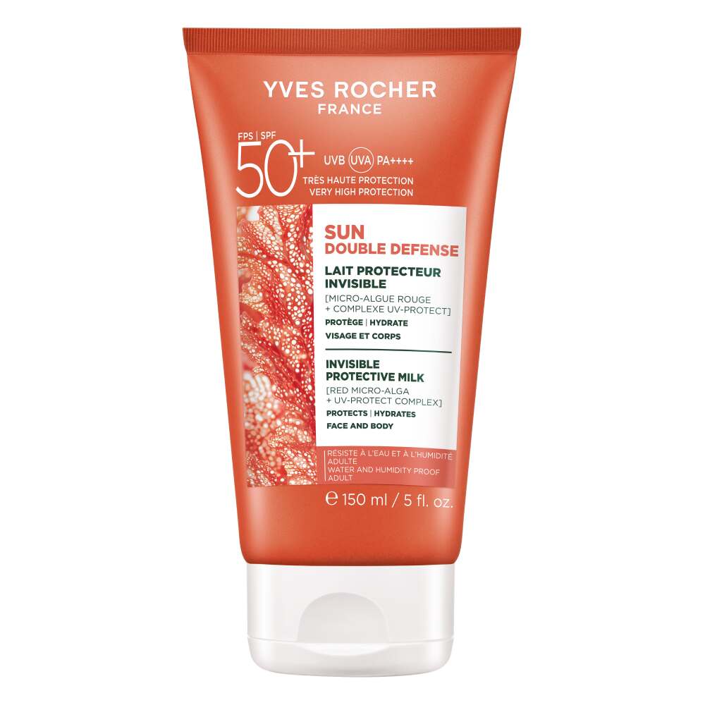 Невидимое Солнцезащитное Молочко для Лица и Тела SPF50+, 150 мл