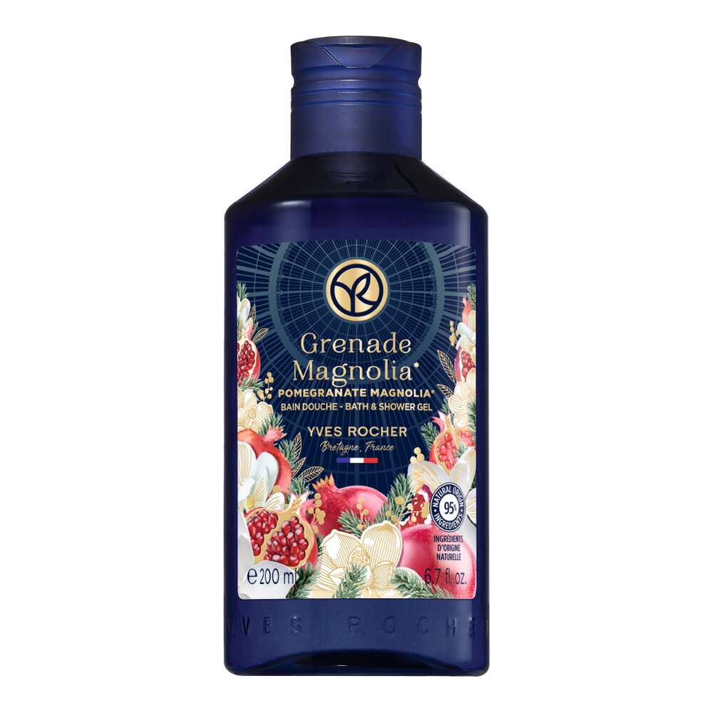 Гель для Душа и Ванны «Гранат и Магнолия*», 200 мл