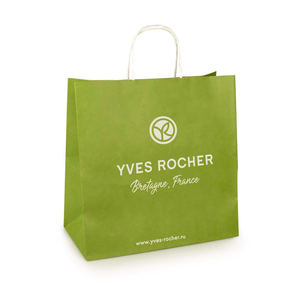 

Крафт-пакет большой зеленый