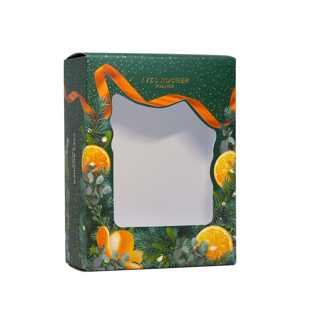 

Коробка с оранжевой лентой