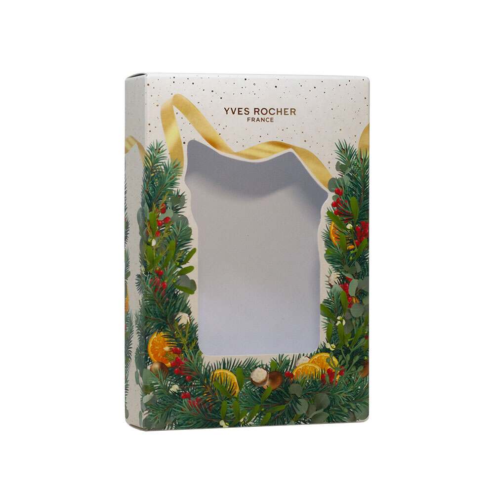 

Коробка с золотой лентой малая