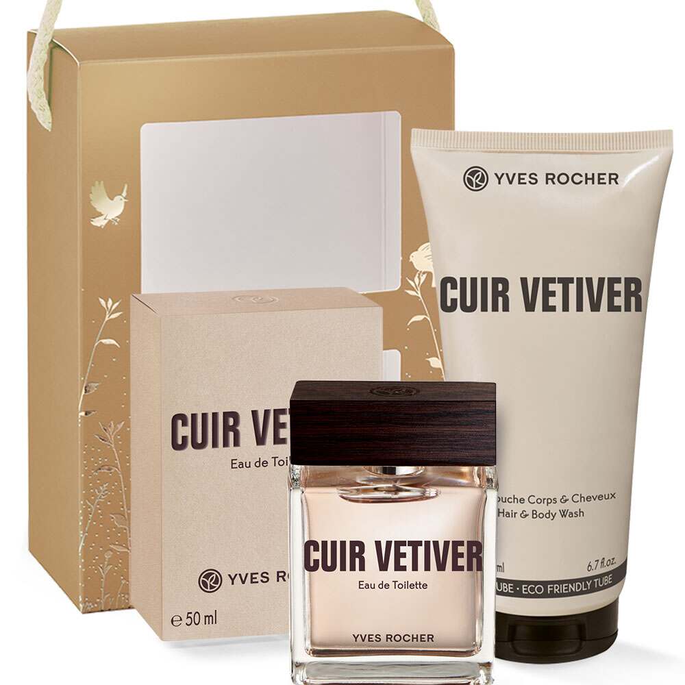 Дуэт «Cuir Vetiver» в коробке Yves Rocher - фото 1