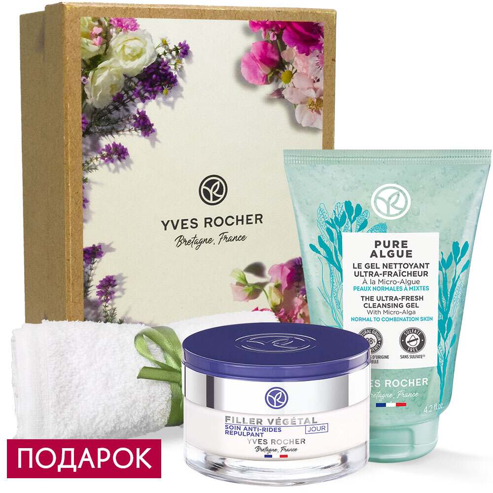 Дуэт «Свежее очищение и упругость» Yves Rocher