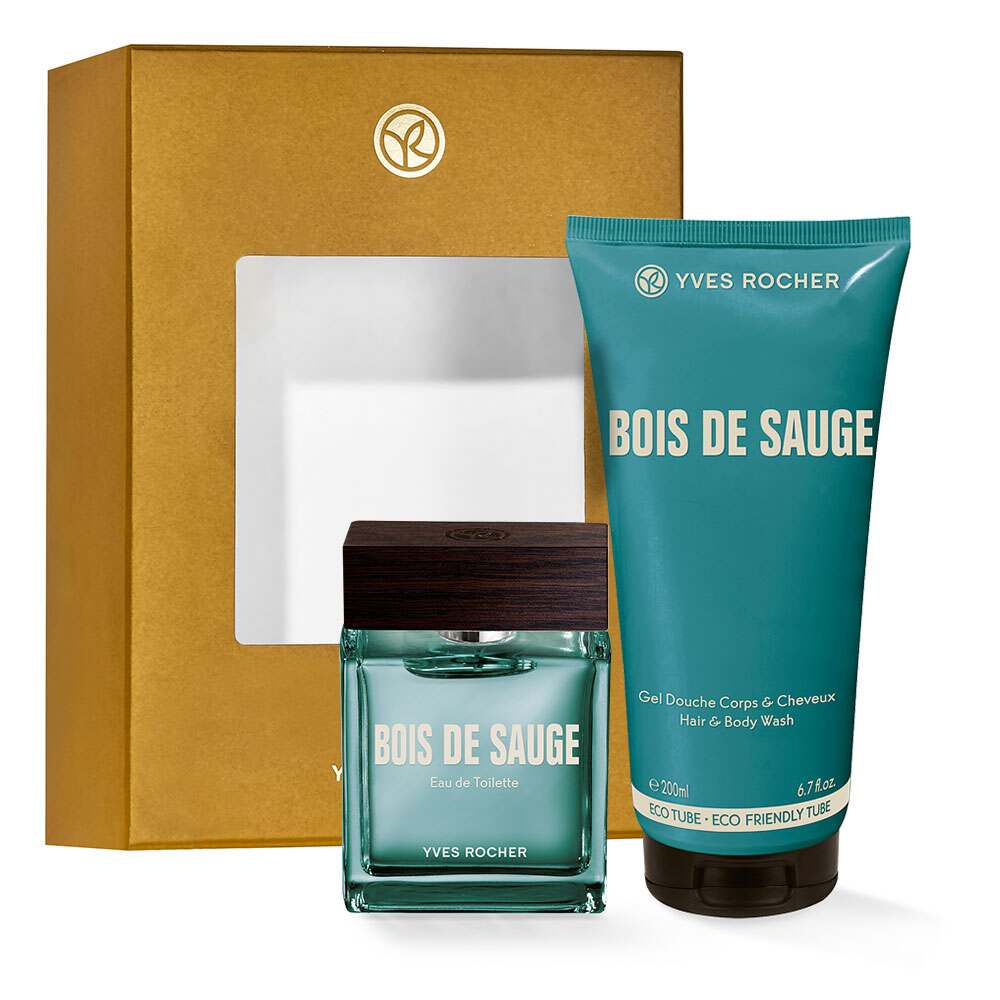 Мужская Парфюмерия  Ив Роше Набор Bois de Sauge