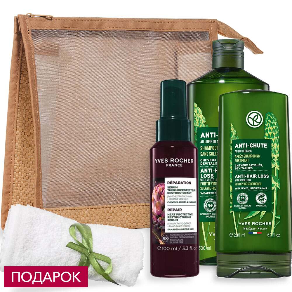 

Набор «Замедление выпадения и укрепление волос»